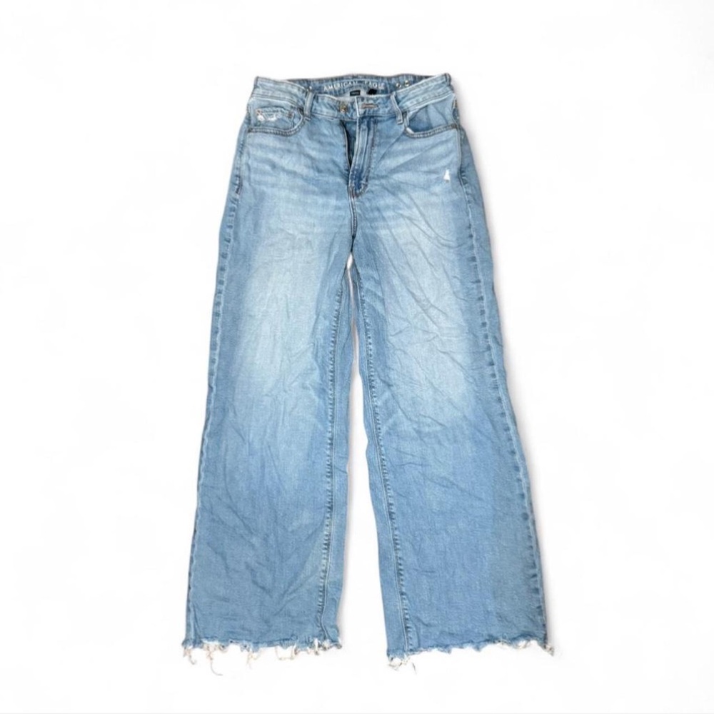 American Eagle Outfitters Light Blue Flare Jeans